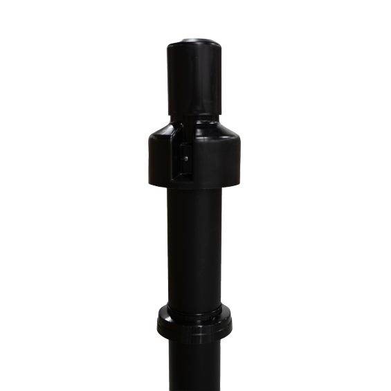 InnoFlue ICRT2439 concentric termination PP Black