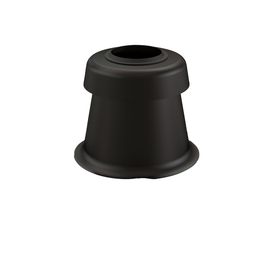 4'' Chimney Cover PPs-UV Black