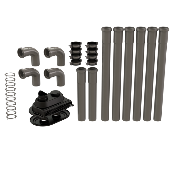 InnoFlue single wall tankless total install kit