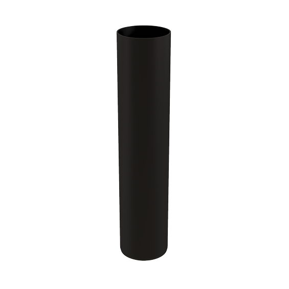 4" x 20" End Pipe PPs-UV Black