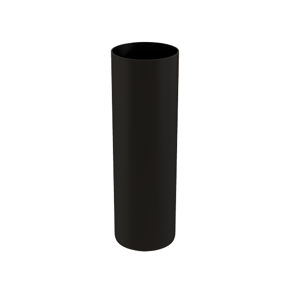 6" x 20" End Pipe PPs-UV Black