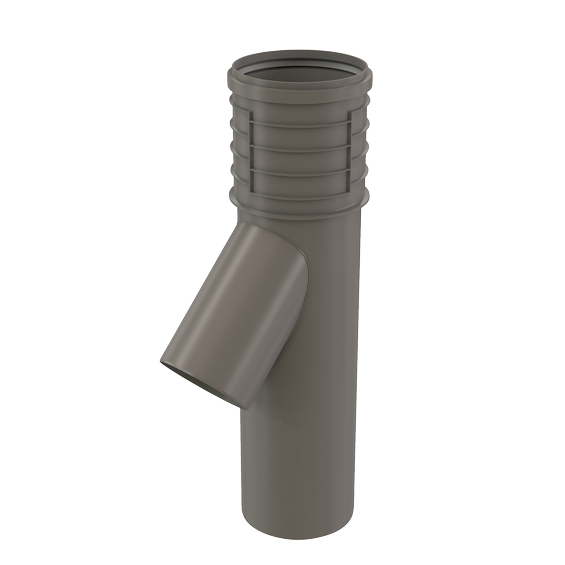 12" x 36" Branch Tee w/10" Feeder