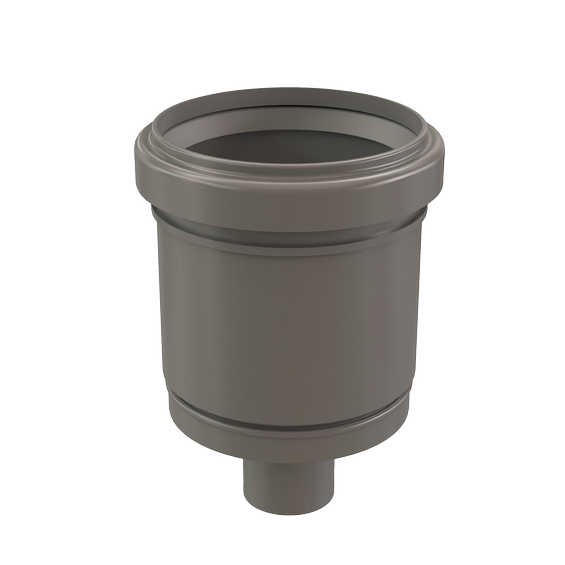 3" Tee Cap w/Drain