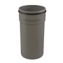 InnoFlue single wall termination adaptor long w/gasket 6" PPs grey