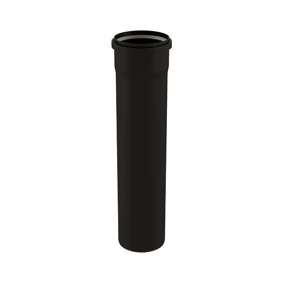 InnoFlue Vent Length 6" x 24" PPs-UV Black