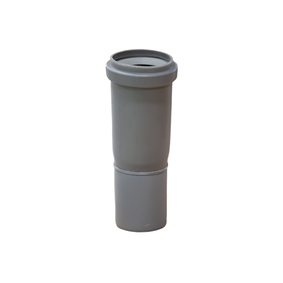 InnoFlue ISEL0215 SW elbow front 2 x 15 PP Gray