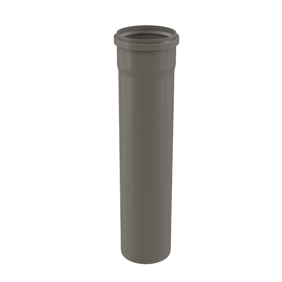 InnoFlue Vent Length 6" x 24" PP/plastic grey