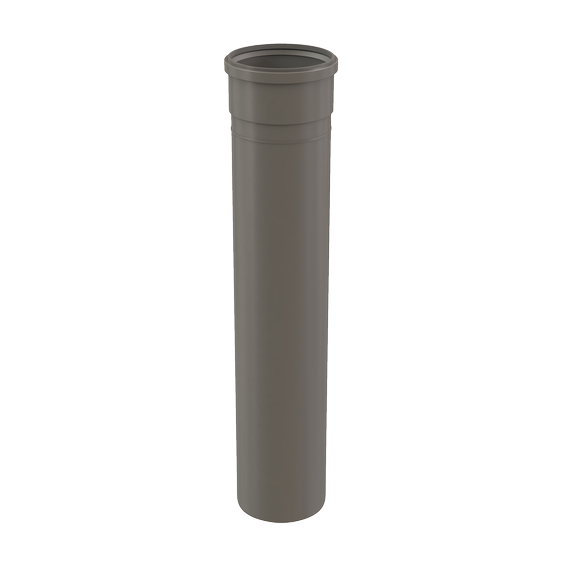InnoFlue Vent Length 8" x 36" PP/plastic grey