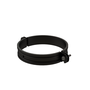 Innoflue support clamp with 3/8" nut 5" Stainless steel black