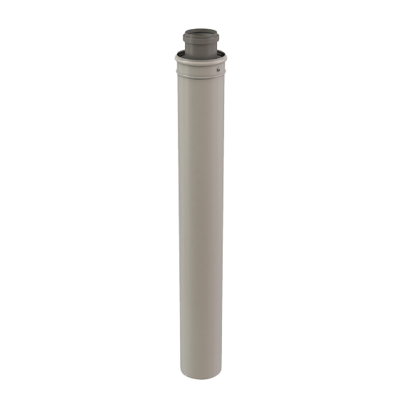 InnoFlue Vent Length Concentric  3"/5" x 36" PPs/ST grey