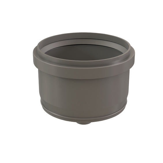 6" Tee Cap w/Drain