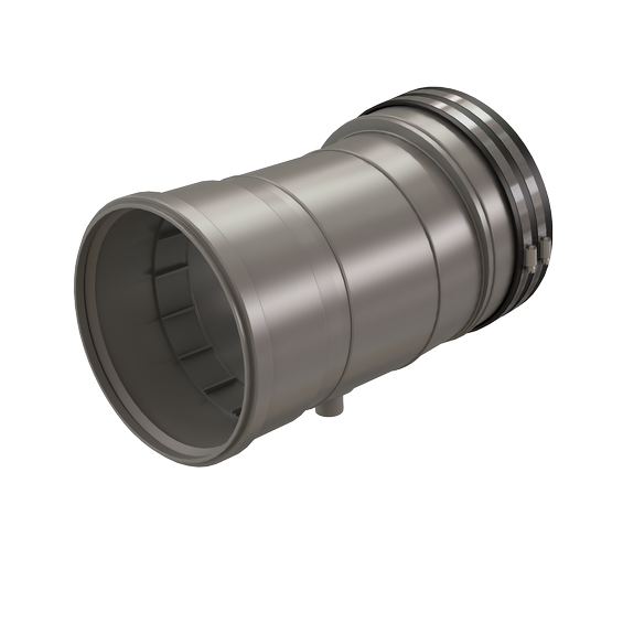 10'' to 10" Appliance Adaptor w/Condensate Drain & VIB