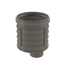 InnoFlue single wall eccentric increaser 6" to 12" PPs grey