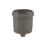 4" Tee Cap w/Drain