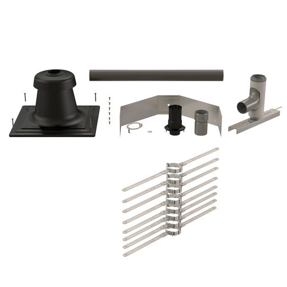 2" x 50' Flex Chimney Kit