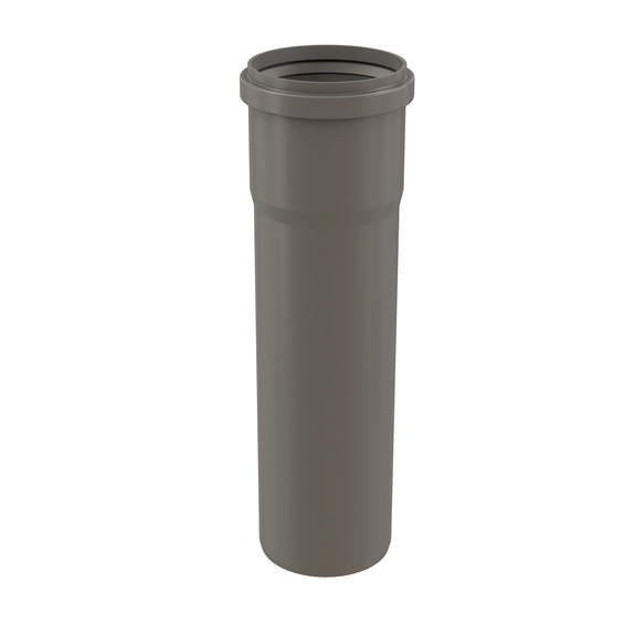 InnoFlue Vent Length 4" x 12" PP/plastic grey