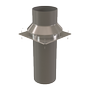 12" Chimney Cover SS w/ 40" PPs End Pipe