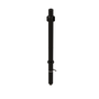 InnoFlue concentric roof termination, extended 2"/4" PPs black