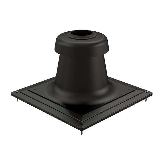 3'' Chimney Cover PPs-UV Black
