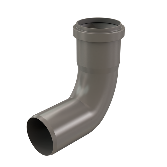 InnoFlue single wall elbow long 2'' x 87 PPs grey