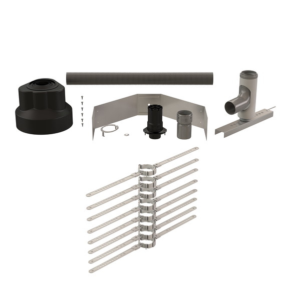 2" x 50' Flex B-Vent Kit For 3"-6" B-Vent