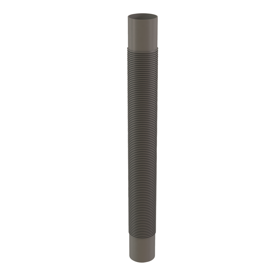 FLUX F25XVMG llic Gray ビンディング M 3'' x 25' Flex Vent Length | Centrotherm